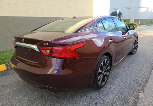 2019 Nissan Maxima S Maroon 3.5L V6 - Image 5