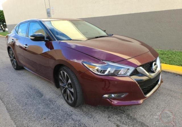 2019 Nissan Maxima S Maroon 3.5L V6 - Image 2